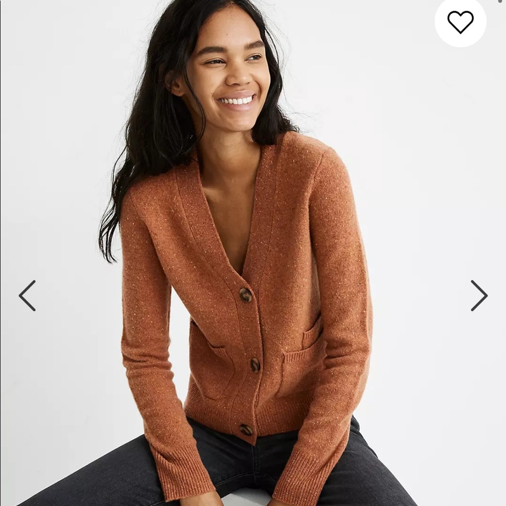 MADEWELL “Shrunken” cardigan sweater 🍂 XS